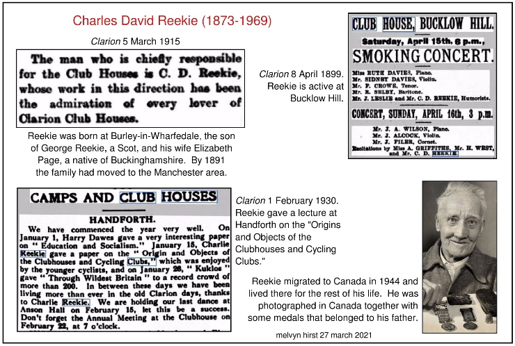 Charles David Reekie Montage