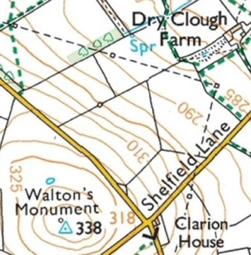 Colne Clarion House Ordnance Survey