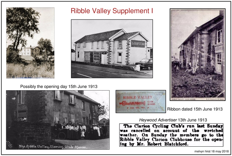 Ribble Valley Supplement I